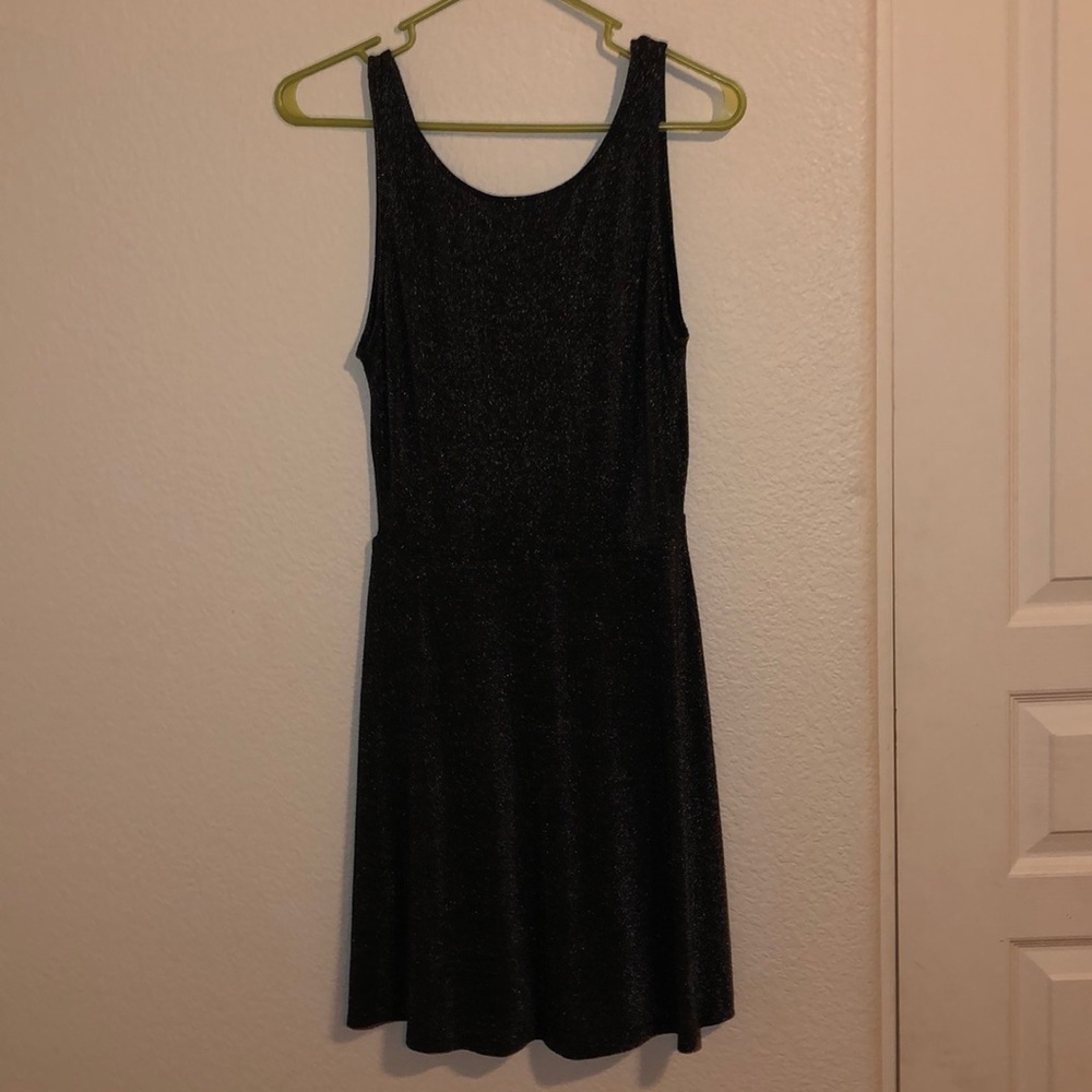 Sparkly Black Dress Division H&M
